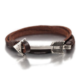 Multilayer Vintage Leather Bronze Bracelet