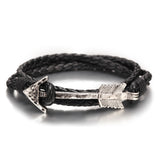 Multilayer Vintage Leather Bronze Bracelet