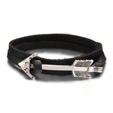 Multilayer Vintage Leather Bronze Bracelet