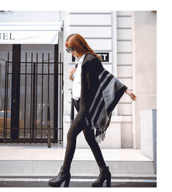 Hooded Poncho
