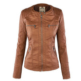 Faux Leather Jacket