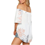 Boho Off Shoulder Casual Top