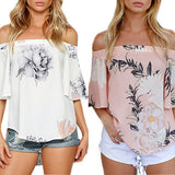 Boho Off Shoulder Casual Top