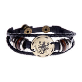 Braided 12 Zodiac Signs Bracelet