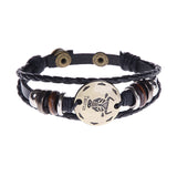 Braided 12 Zodiac Signs Bracelet