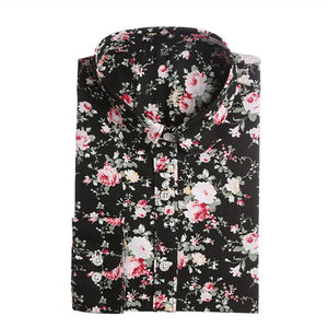 Floral Long Sleeve Shirt
