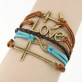 Multilayer Leather Bracelet