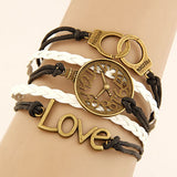 Multilayer Leather Bracelet