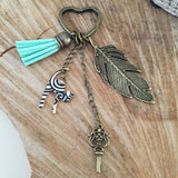 Antique Bronze Key Chain