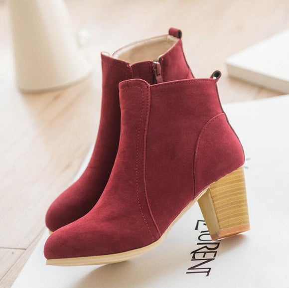 High Heels Ankle Boots