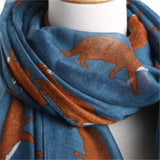 Fox Print Scarf