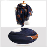 Fox Print Scarf