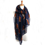 Fox Print Scarf