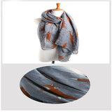 Fox Print Scarf