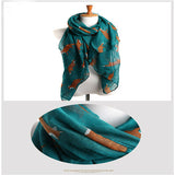 Fox Print Scarf