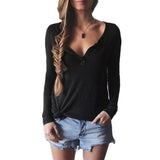 Long Sleeve Knitted T-shirt