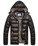 Men Winter Hooded Jacket