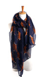 Fox Print Scarf