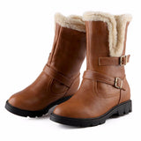 Mid Calf Winter Boots