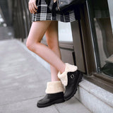 Mid Calf Winter Boots