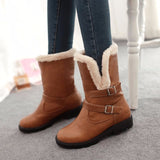 Mid Calf Winter Boots