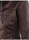 Faux Leather Jacket