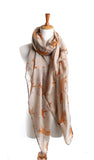 Fox Print Scarf