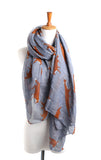 Fox Print Scarf