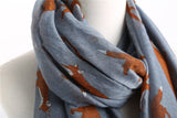 Fox Print Scarf