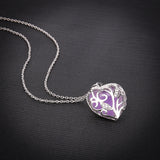 Heart Glow In Dark Necklace