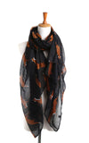 Fox Print Scarf