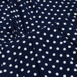 Dot A-Line Pleated Dress