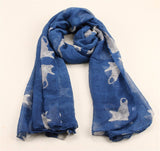 Cat Print Scarf