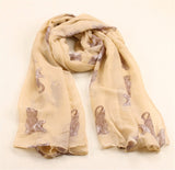 Cat Print Scarf