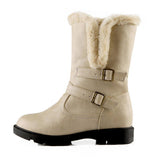 Mid Calf Winter Boots