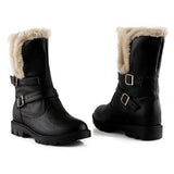 Mid Calf Winter Boots