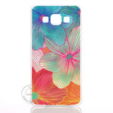 Mandala Flower Datura Floral Clear Case Cover For Samsung Galaxy A3 A5 A7 A8 J1 J5 J7 2016 2017 A300 A500 A700