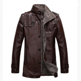 Men's Winter Leather Jacket