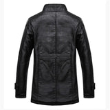 Men's Winter Leather Jacket