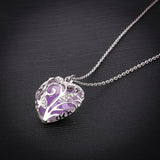 Heart Glow In Dark Necklace