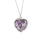 Heart Glow In Dark Necklace