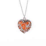 Heart Glow In Dark Necklace
