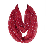 Dot & Stripe Ring Scarf