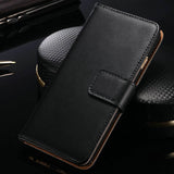 Genuine Leather Wallet Case For iPhone 6 6S Plus