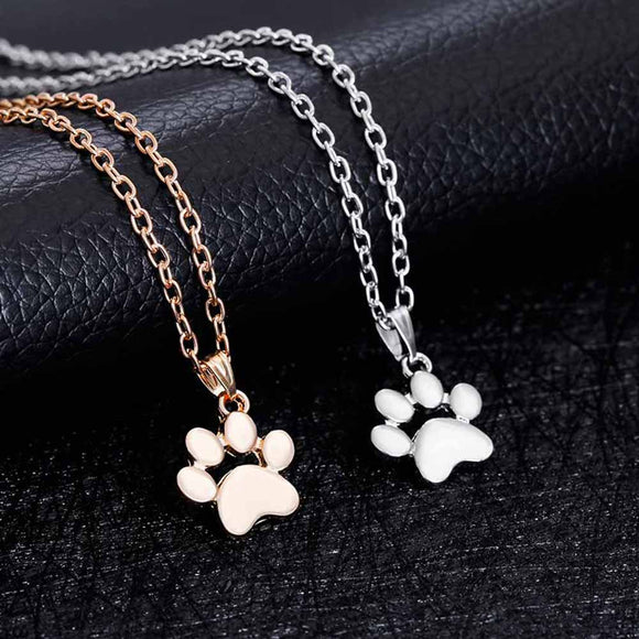 Dog Paw Necklace