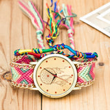 Ethnic Handmade Braided Quartz Watch