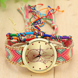 Ethnic Handmade Braided Quartz Watch