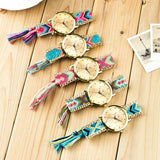 Ethnic Handmade Braided Quartz Watch