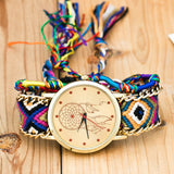 Ethnic Handmade Braided Quartz Watch