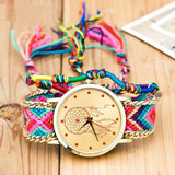 Ethnic Handmade Braided Quartz Watch